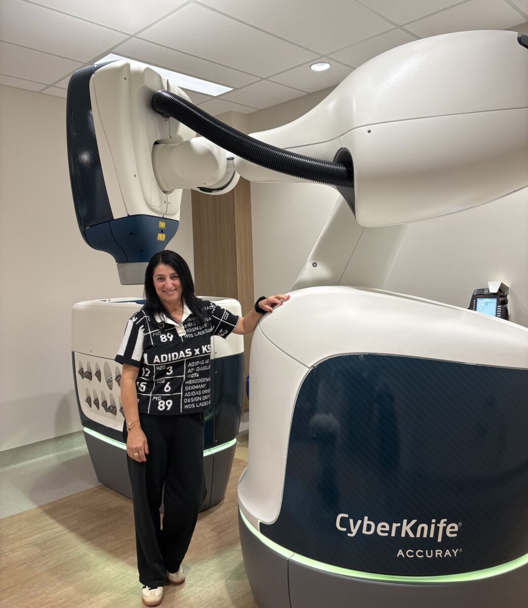 Mildura grandmother grateful for state-of-the-art CyberKnife treatment
